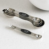 Magnetic Measuring Spoons - Stainless Steel