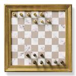 Magnetic Wall Games - Backgammon, Tic-Tac-Toe, Peg Solitaire, Chess