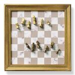 Magnetic Wall Games - Backgammon, Tic-Tac-Toe, Peg Solitaire, Chess
