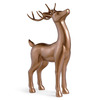 Majestic Copper Deer Statue