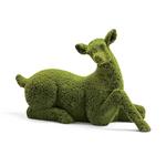 Majestic Preserved Moss Deer Statues
