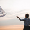 Majestic Sailing Ship Kite