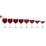 Major Scale Musical Wine Glasses