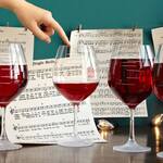 Major Scale Musical Wine Glasses