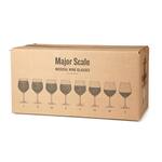 Major Scale Musical Wine Glasses