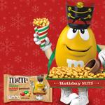 M&M's Toasty Holiday Peanut Chocolate Candy - Limited Edition