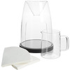 Manual Coffeemaker No. 1 - Sculptural Single Serve Pour-Over Coffee Brewer