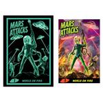 Mars Attacks Atomic Ray Gun with Illuminated Green Mist Laser Blasts