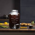 Mason Jar Cold Brew Coffee Maker / Dispenser with Stainless Steel Spigot
