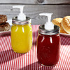 Mason Jar Condiment / Soap Dispensers