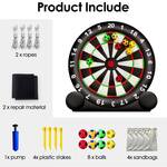 Massive 10-Ft Inflatable Soccer Dartboard