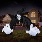 Massive 12-Foot Inflatable Grim Reaper Archway