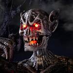 Massive 12.5 Ft Wide Demonic Winged Predator of the Night Statue