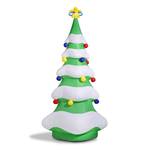 Massive 15 Foot Inflatable Christmas Tree w/ Light Show and Rotating Star