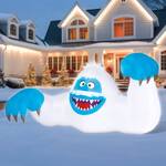 Massive 15-Ft Inflatable Bumble the Abominable Snow Monster Decoration