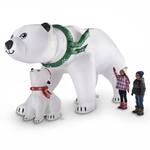 Massive 16-ft Animatronic Inflatable Polar Bear and Cub