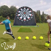 Massive 20 Foot Tall Inflatable Soccer Dartboard