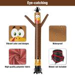 Massive 20-Ft Wacky Waving Inflatable Thanksgiving Turkey Tube Man