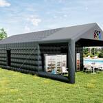 Massive 39-Ft Inflatable Nightclub Tent with Gazebo