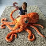 Massive 5-Ft Octopus Plushie