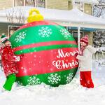 Massive 6 Ft Tall Inflatable Christmas Ornament