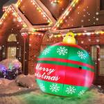 Massive 6 Ft Tall Inflatable Christmas Ornament