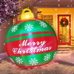 Massive 6 Ft Tall Inflatable Christmas Ornament