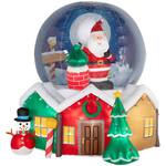 Massive 9-Ft Inflatable Snowing Snow Globe