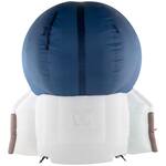 Massive 9-Ft Inflatable Snowing Snow Globe
