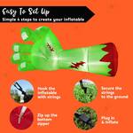 Massive 9-Ft Inflatable Zombie Arm