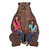 Massive Brown Bear Chair