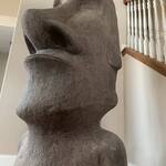 Massive Easter Island Moai Head Statue - Stands 6-Ft Tall!