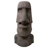 Massive Easter Island Moai Head Statue - Stands 6 Feet Tall!