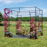 Massive Gazebo Trellis for Flowering Vines and Climbing Plants