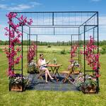 Massive Gazebo Trellis for Flowering Vines and Climbing Plants