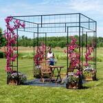 Massive Gazebo Trellis for Flowering Vines and Climbing Plants