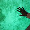 Massive Glow-in-the-Dark Full Moon Wall Sticker