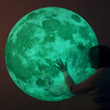 Massive Glow-in-the-Dark Full Moon Wall Sticker