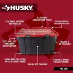 Massive 170-Gallon Husky Storage Bin - Holds a 12-Foot Skeleton!