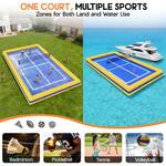 Massive Inflatable Floating Pickleball / Volleyball / Tennis Court