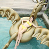 Massive Inflatable Golden Dragon Pool Float