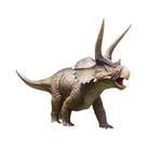 Massive Lifesize Charging Triceratops Dinosaur Statue