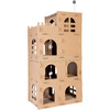 Massive Medieval Cardboard Cat Castle / Scratcher