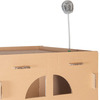Massive Medieval Cardboard Cat Castle / Scratcher