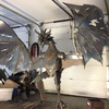 Massive Metal Dragon Sculpture