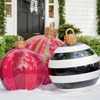 Massive Outdoor Christmas Ornaments