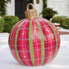 Massive Outdoor Christmas Ornaments