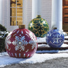 Massive Outdoor Lighted Christmas Ornaments
