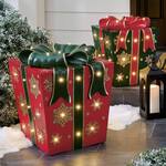 Massive Pre-Lit Christmas Present Decorations