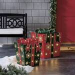 Massive Pre-Lit Christmas Present Decorations